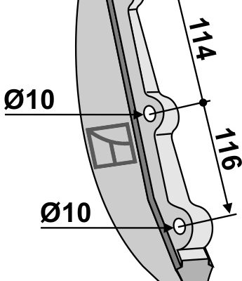 Wedge for seed share