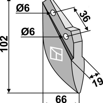 Wedge for seed shares