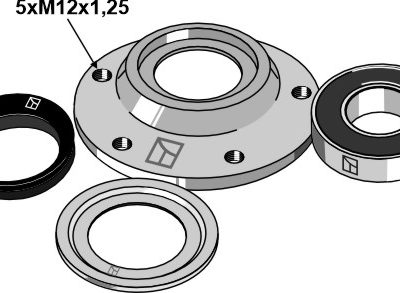 Bearing housing compl.