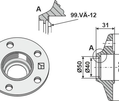 Bearing seat (new model)