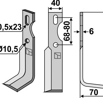 All-purpose Blade, right