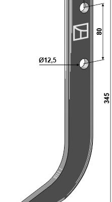 Row cutter hook