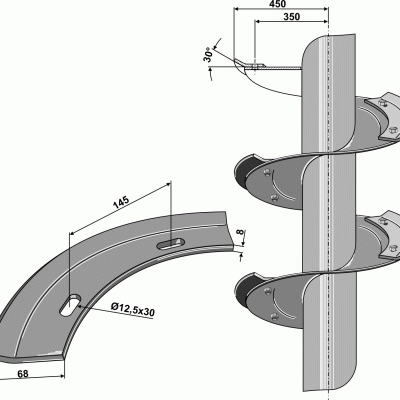 Snail segment - right model