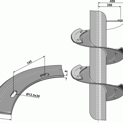 Snail segment - left model