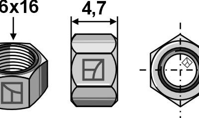 Hexagon nut M6