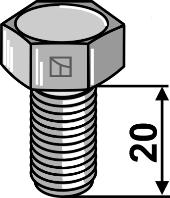 Bolt M12x1,25