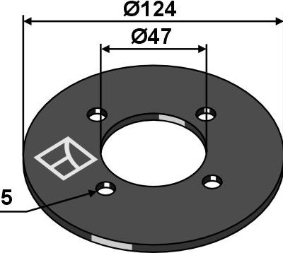 Support plate for finger weeder