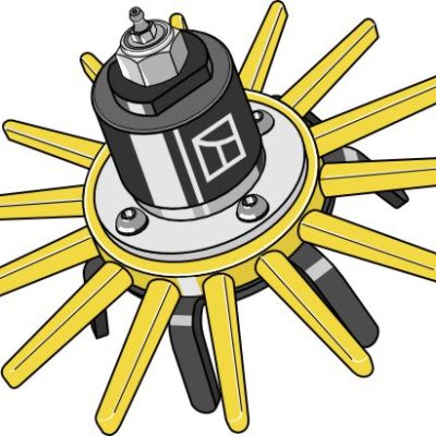 Finger weeder assembly Ø290mm