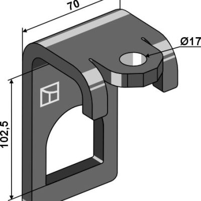 Clamp 128,5x8