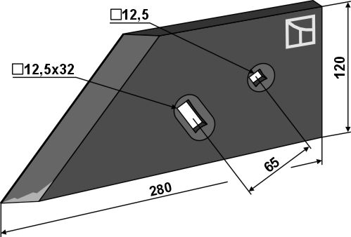 Side share - right model