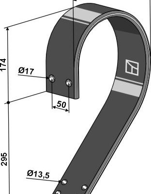 spring shank 90x14