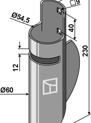 Slot shoe nozzle