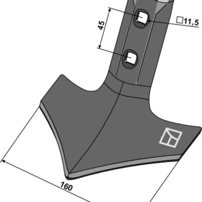 Sweep 160mm