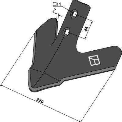 Sweep 220mm