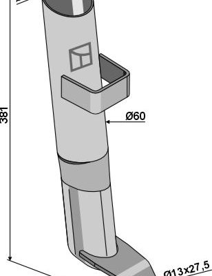 Slurry injection pipe Ø56