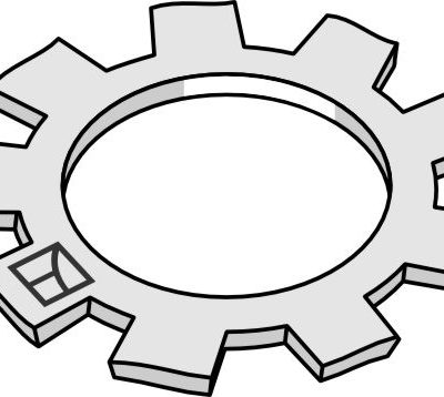 Serrated washer DIN6797 M12