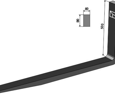Fork tine 1100