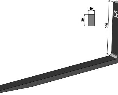 Fork tine 1200