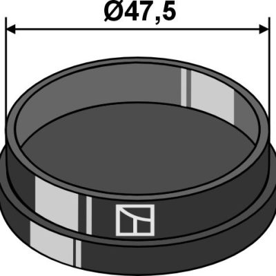 Cap piece of the bearing