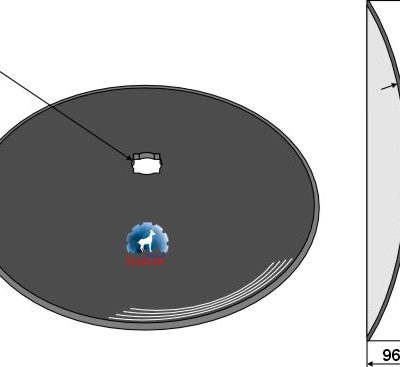 Plain disc Ø666x8