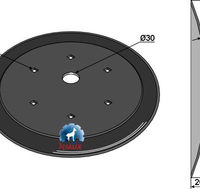 Hop disc Ø450x5