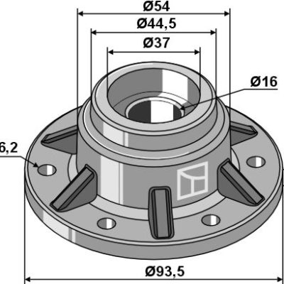 Bearing compl.