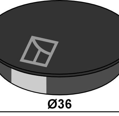 Cap piece of the bearing Ø36