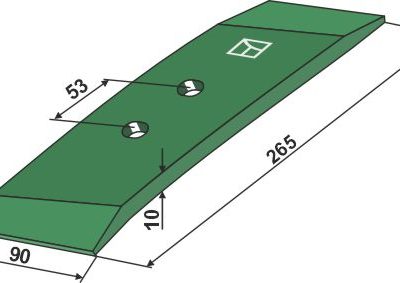 Reversible point SWS600L 90x10 - left