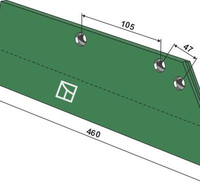 Share wing 10mm - right