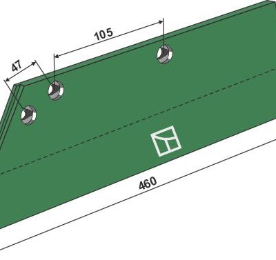 Share wing 10mm - left