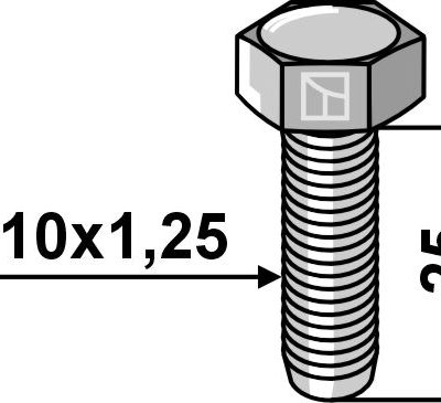 Bolt - M10x1,25