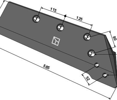 Reversible point share - right