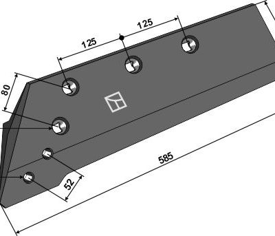 Reversible point share - left