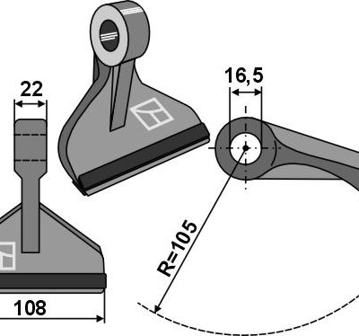 Pruning hammer 108x22mm - PTA