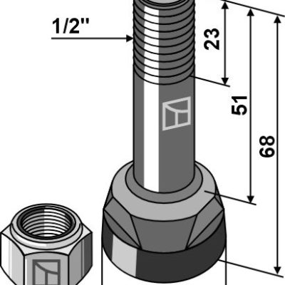 Stump grinder teeth Ø28,4