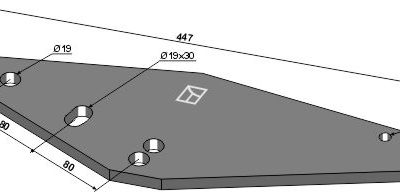 Support plate