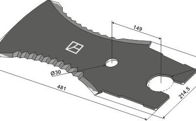 Silage knive 481mm