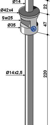 Fertilizer tube