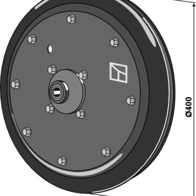 Depth gauge wheel Ø400x115