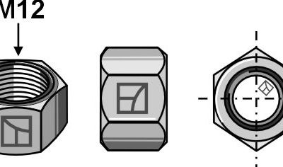 Hexagon nut M12